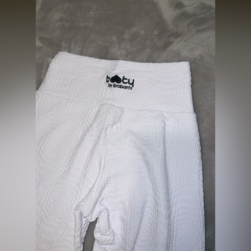 Booty by Brabants White Textured Leggings